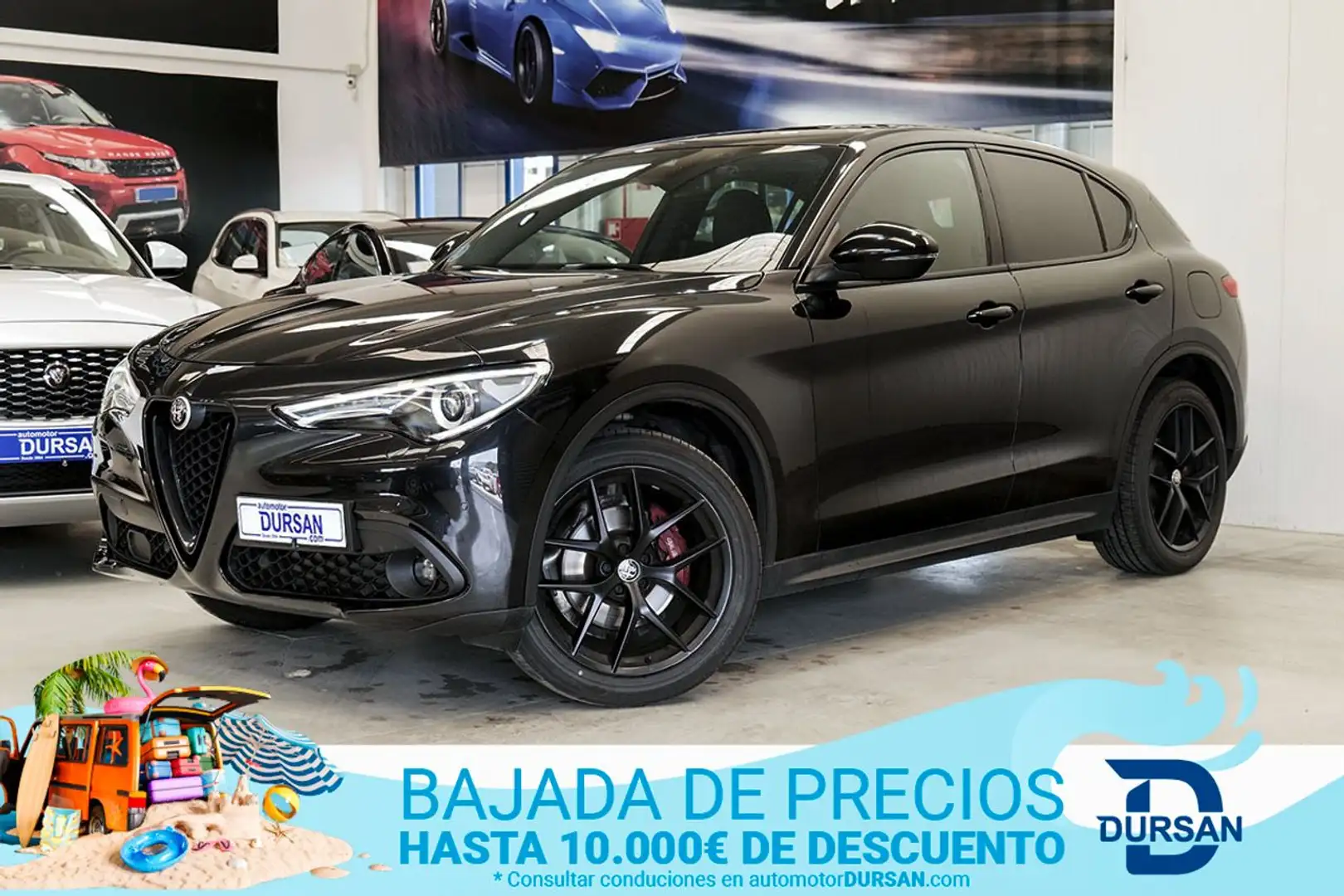 Alfa Romeo Stelvio 2.2 Diesel 154kW 210CV Executive Q4 Schwarz - 1