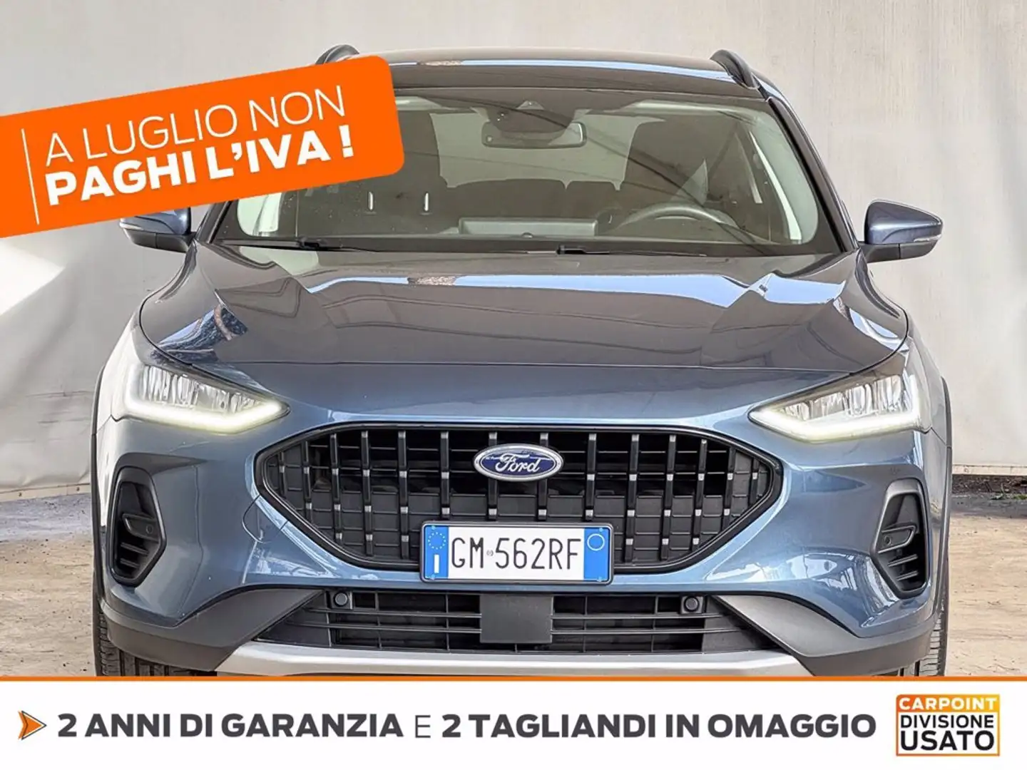 Ford Focus active sw 1.0 ecoboost h x 125cv powershift Blu/Azzurro - 2