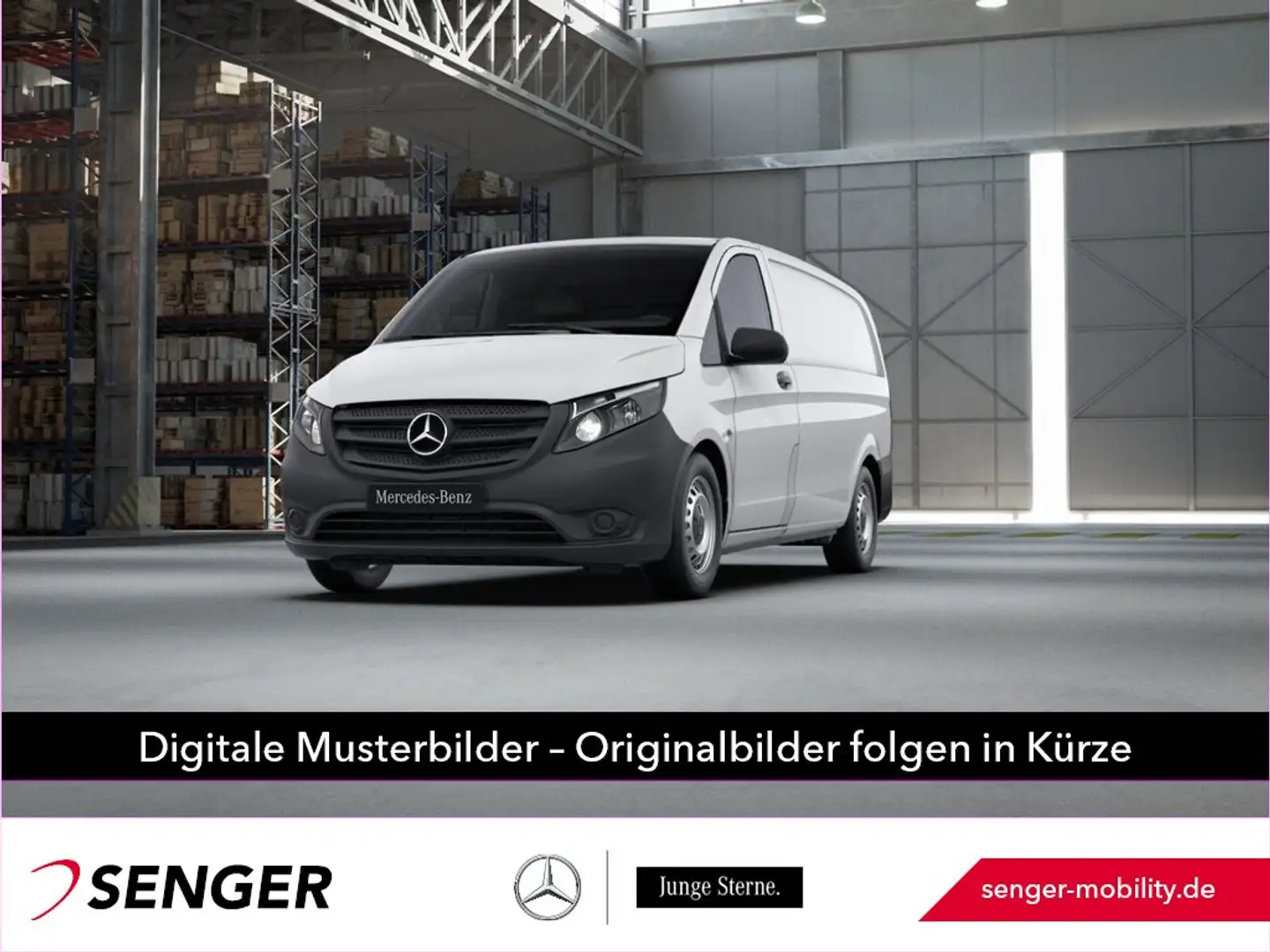 Mercedes-Benz Vito 114 CDI Kasten lang Klima Kamera REGALE AHK Blanco - 1