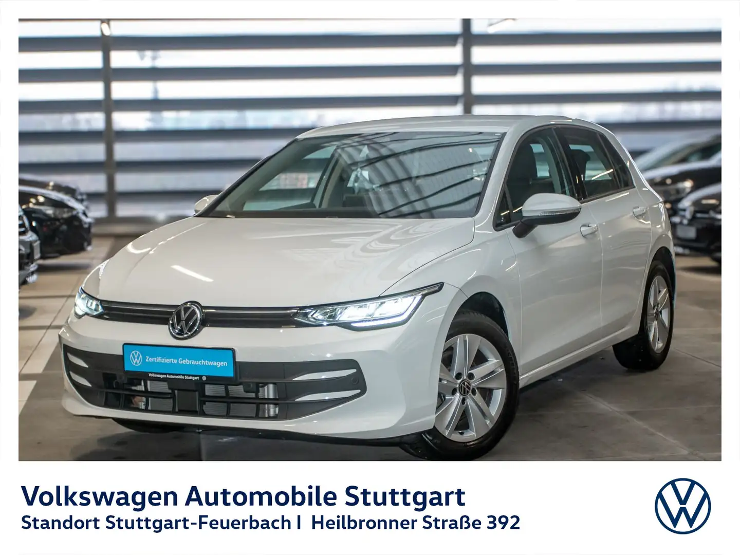 Volkswagen Golf 8 Life 1.5 TSI  Navi AHK Tempomat Weiß - 2