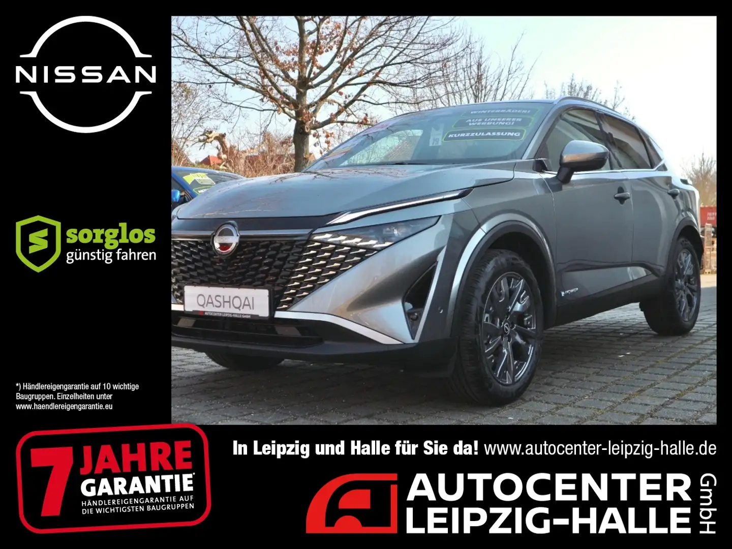 Nissan Qashqai TEKNA 1.5 VC-T e-POWER 4x2 PtoPilot Pano Grau - 1