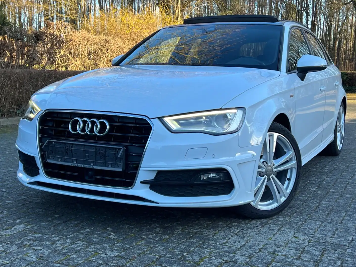 Audi A3 Sportback |PANO|3xS-LINE|KEYLESS|VOLL| Weiß - 1