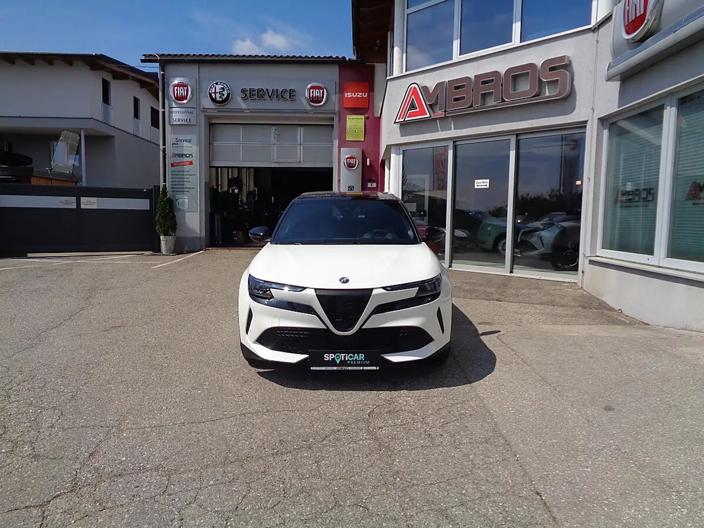 Alfa Romeo Junior Elettrica 280 Batterie 54kWh VELOCE Elektro Weiß - 2