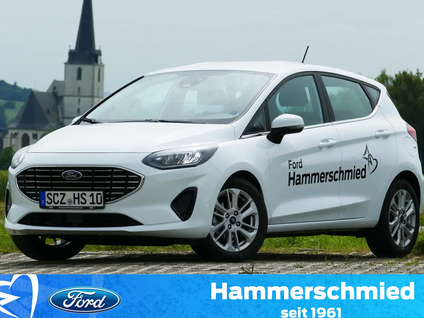Ford Fiesta Titanium Blanco - 1
