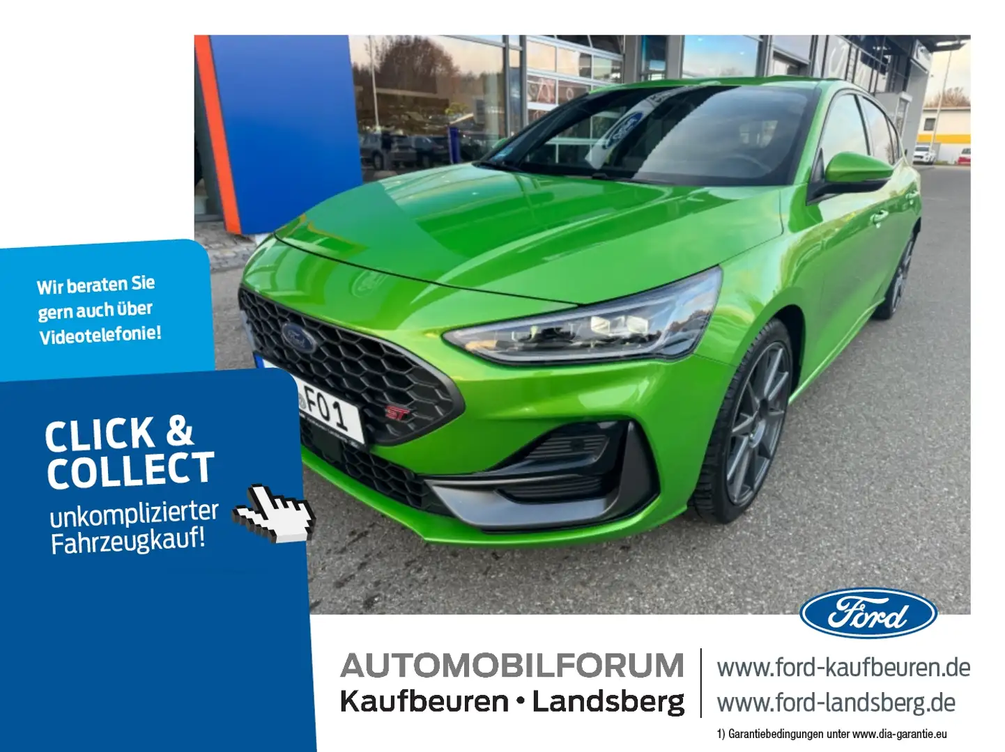 Ford Focus 2.3 ST X neues Modell MatrixLED SYNC4 Grün - 1