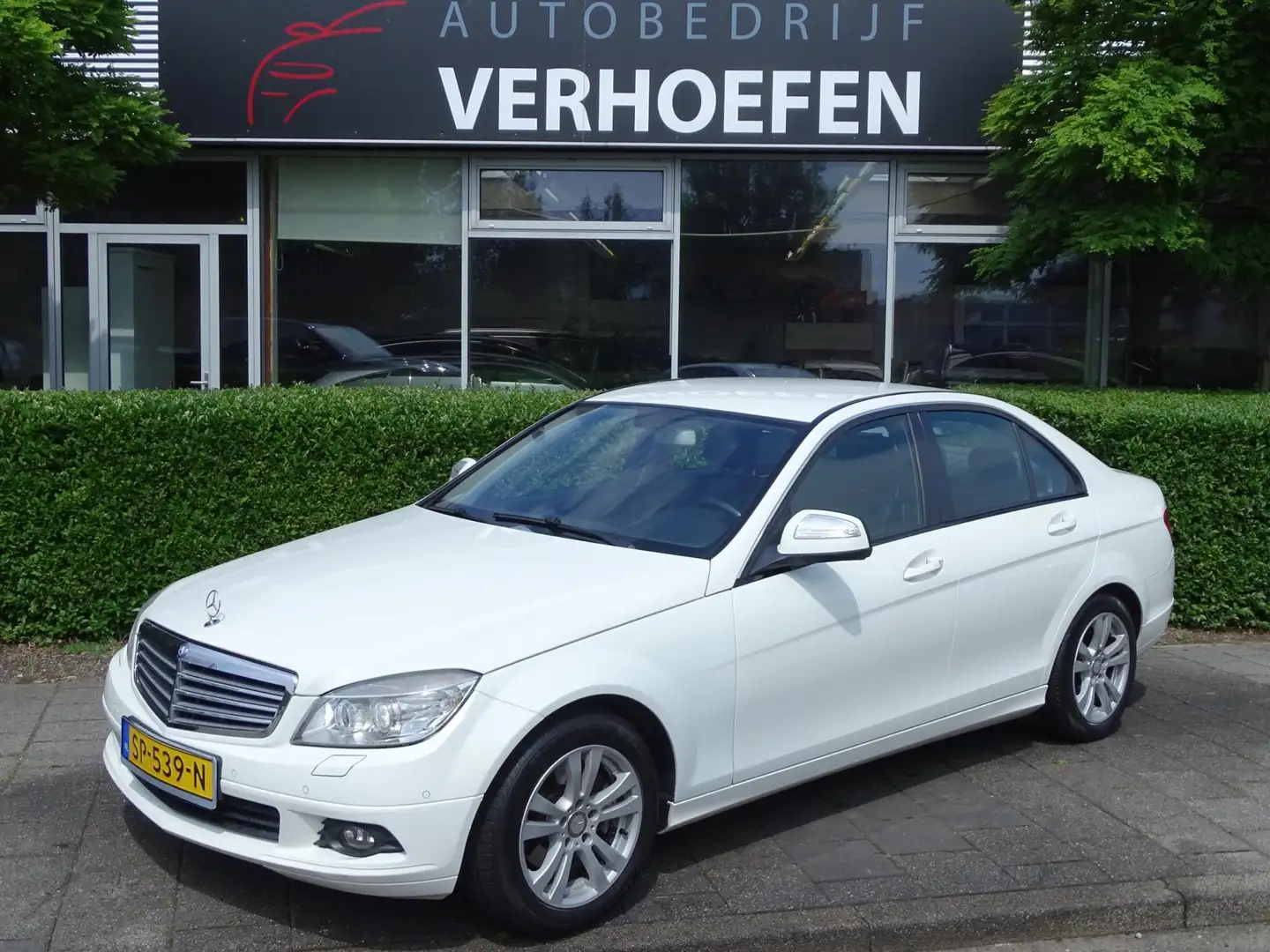 Mercedes-Benz C 180 KOMPRESSOR - PARK CAMERA - ZWART LEDER - CLIMATE C Wit - 1