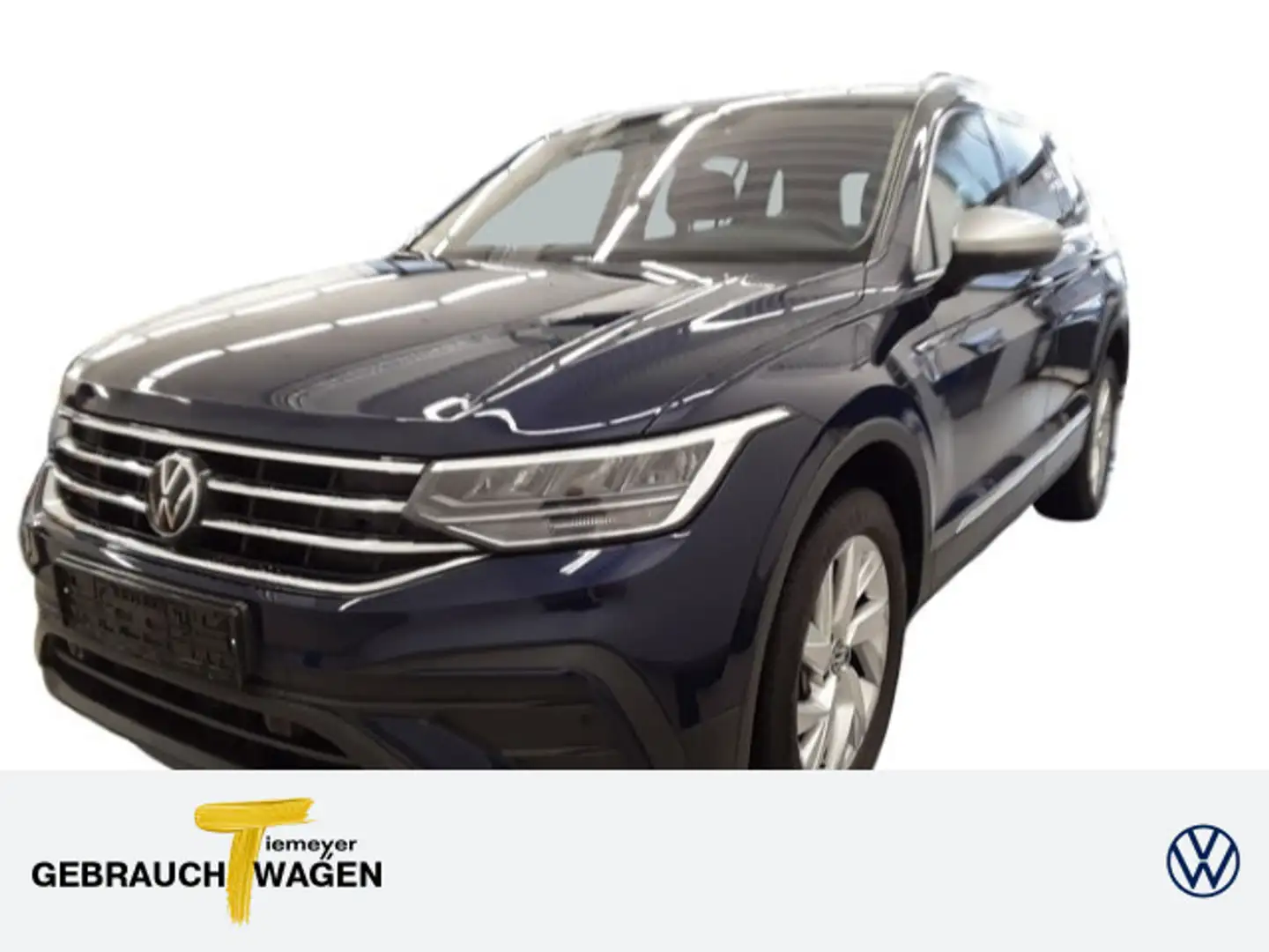 Volkswagen Tiguan Allspace 1.5 TSI DSG LIFE 7 SITZE NAVI AH Blau - 1