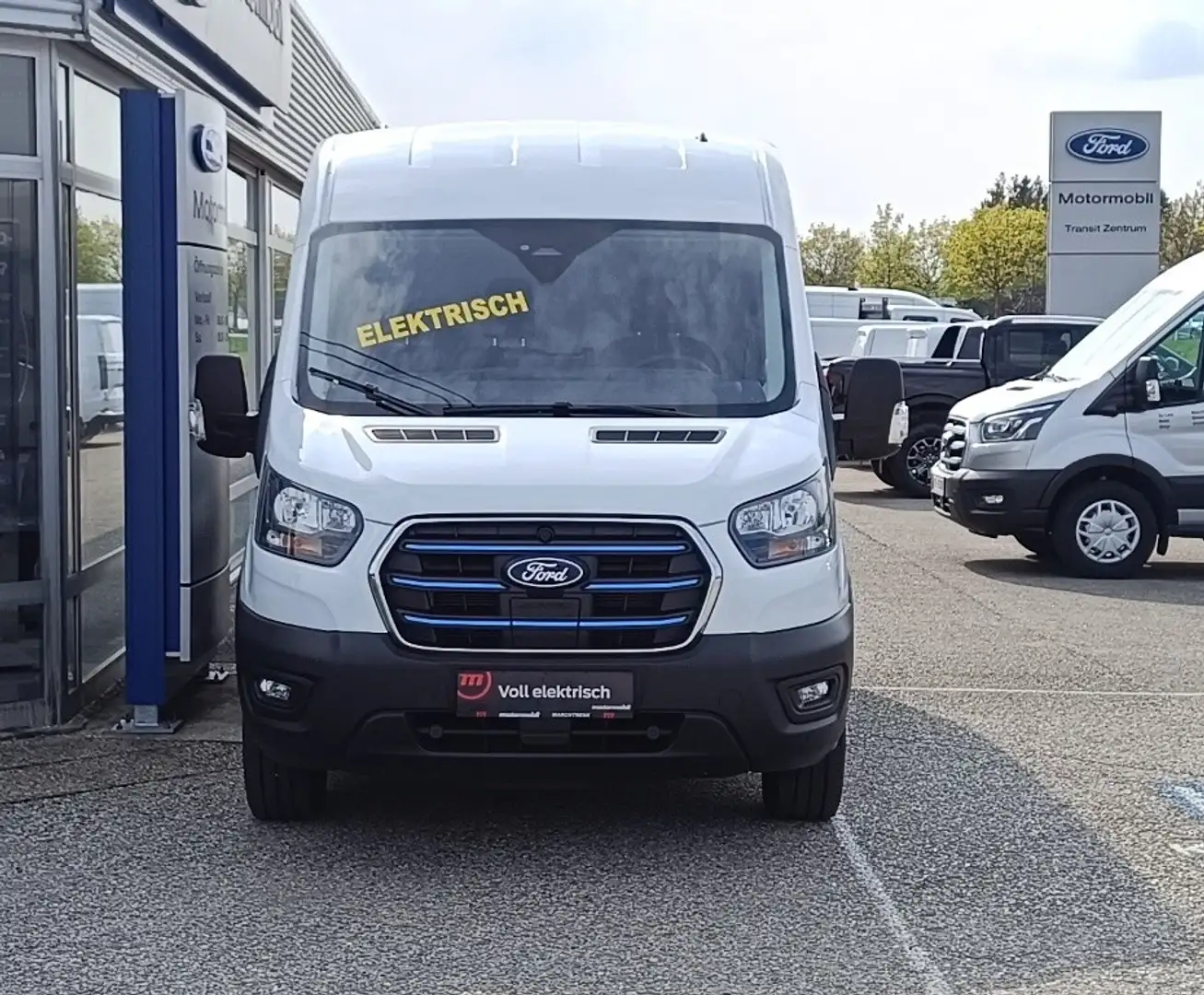 Ford E-Transit Kasten 89kWh/135kW L3H2 350 Trend Weiß - 2