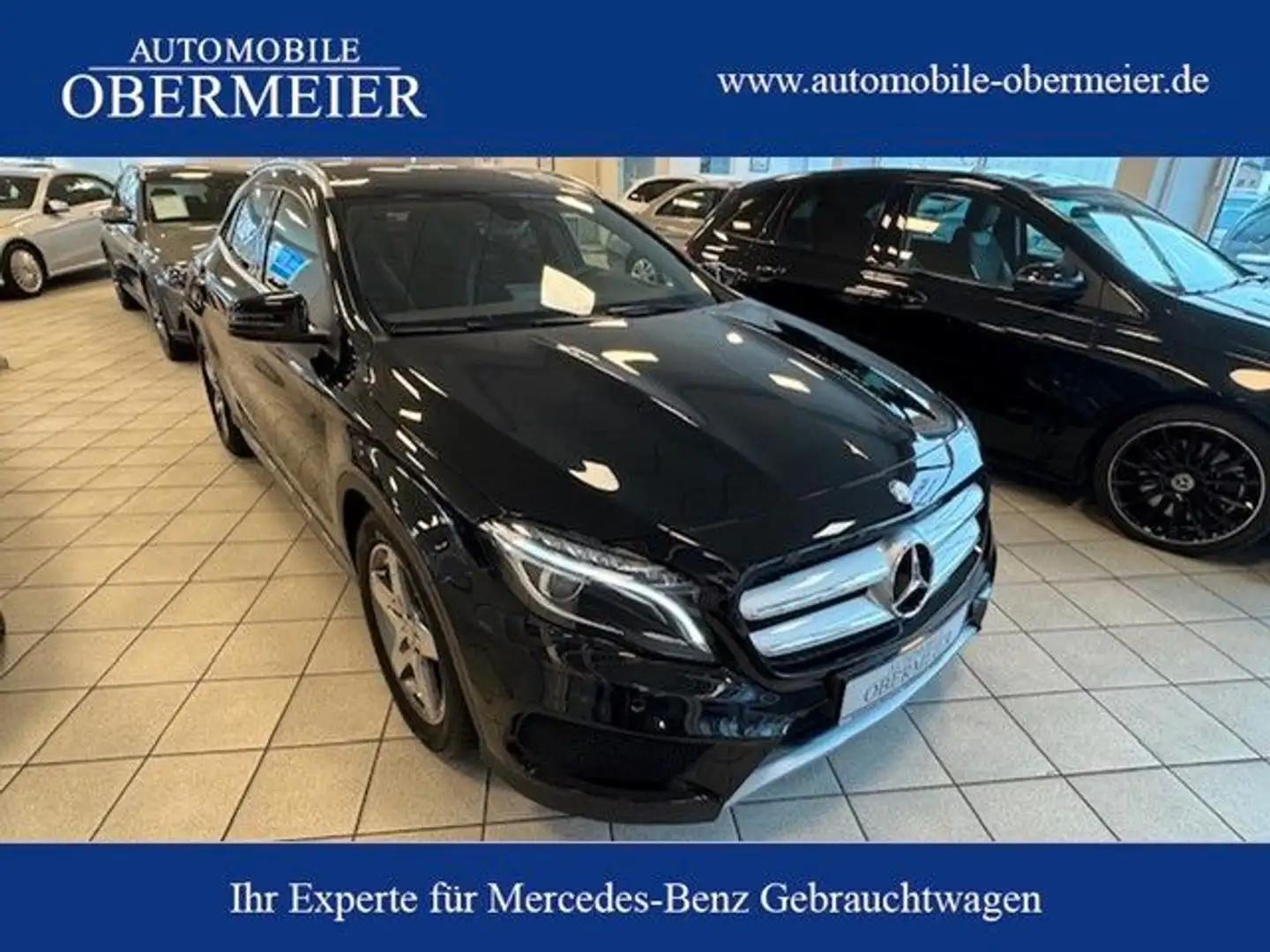 Mercedes-Benz GLA 250 AMG Xenon P-SHD Memory Rü-Ka TWA Schwarz - 1