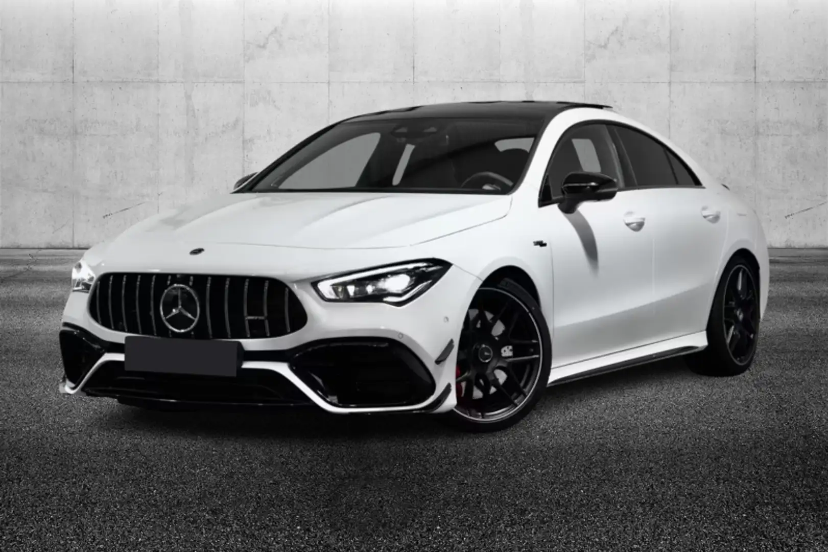 Mercedes-Benz CLA 45 AMG S 4Matic+ Blanc - 1