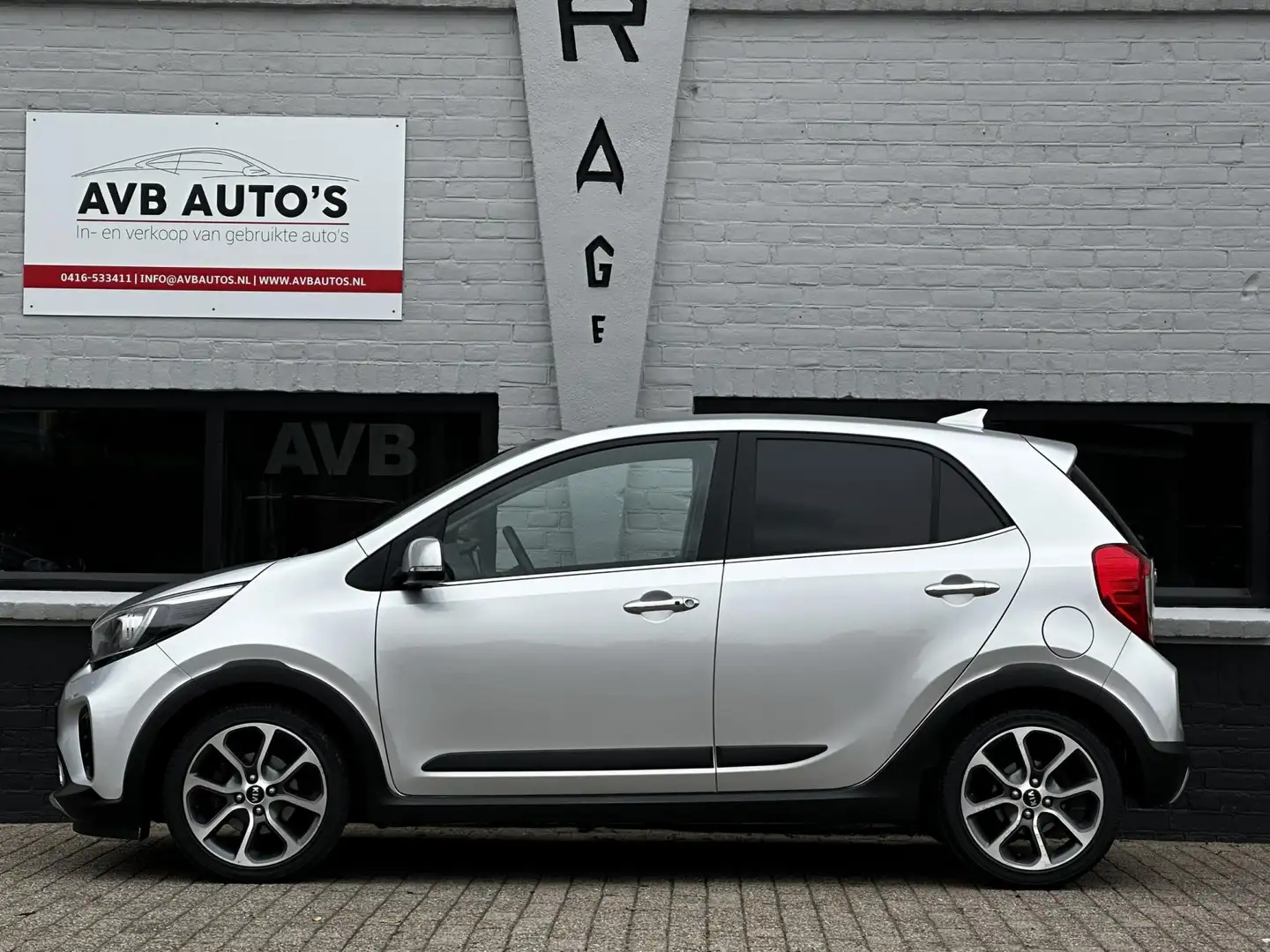 Kia Picanto 1.0 T-GDI X-Line 100pk Navi DAB Carplay Camera Grijs - 2
