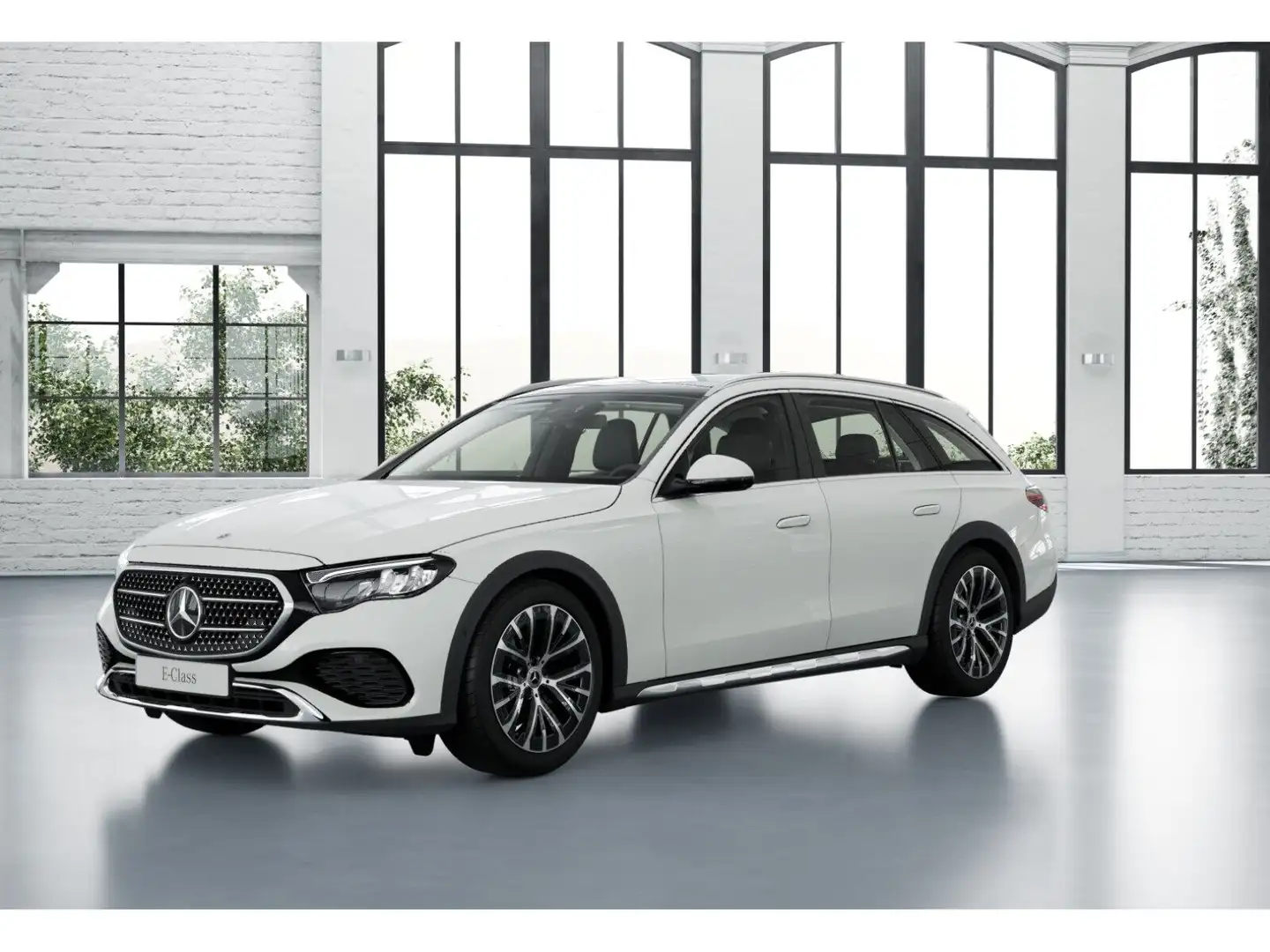 Mercedes-Benz E 220 d 4MATIC T-Modell All-Terrain PTS Sitzklima Weiß - 2