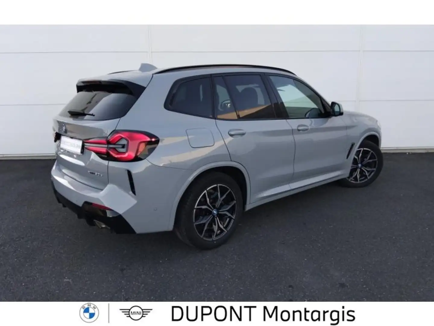 BMW X3 xDrive30e 292ch M Sport Gris - 2