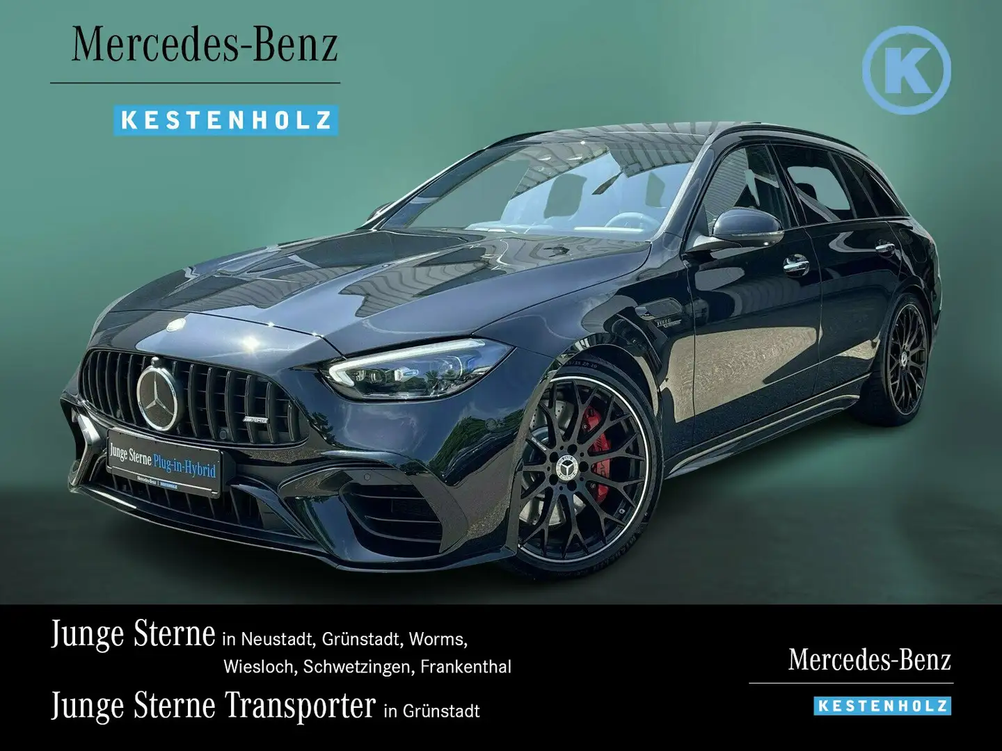 Mercedes-Benz C 63 AMG C 63 T S AMG NP145.846+PER.SITZ+AERO+PANO+DISTRO Schwarz - 1