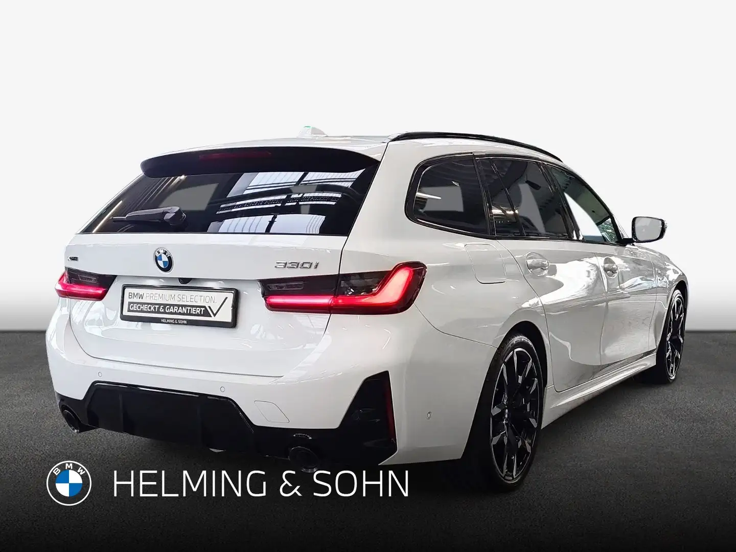 BMW 330 i xDrive Touring M-Sport Pro HiFi Pano AHK uvm. Weiß - 2