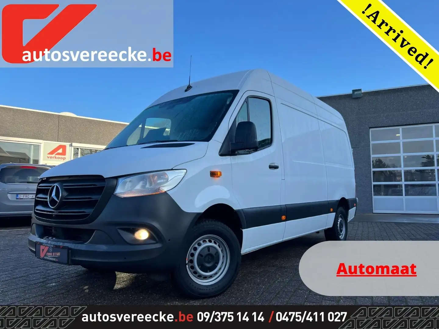Mercedes-Benz Sprinter 317 L2H2 (€34.250ex) MBUX| 360 CAMERA | 3PL Blanc - 1