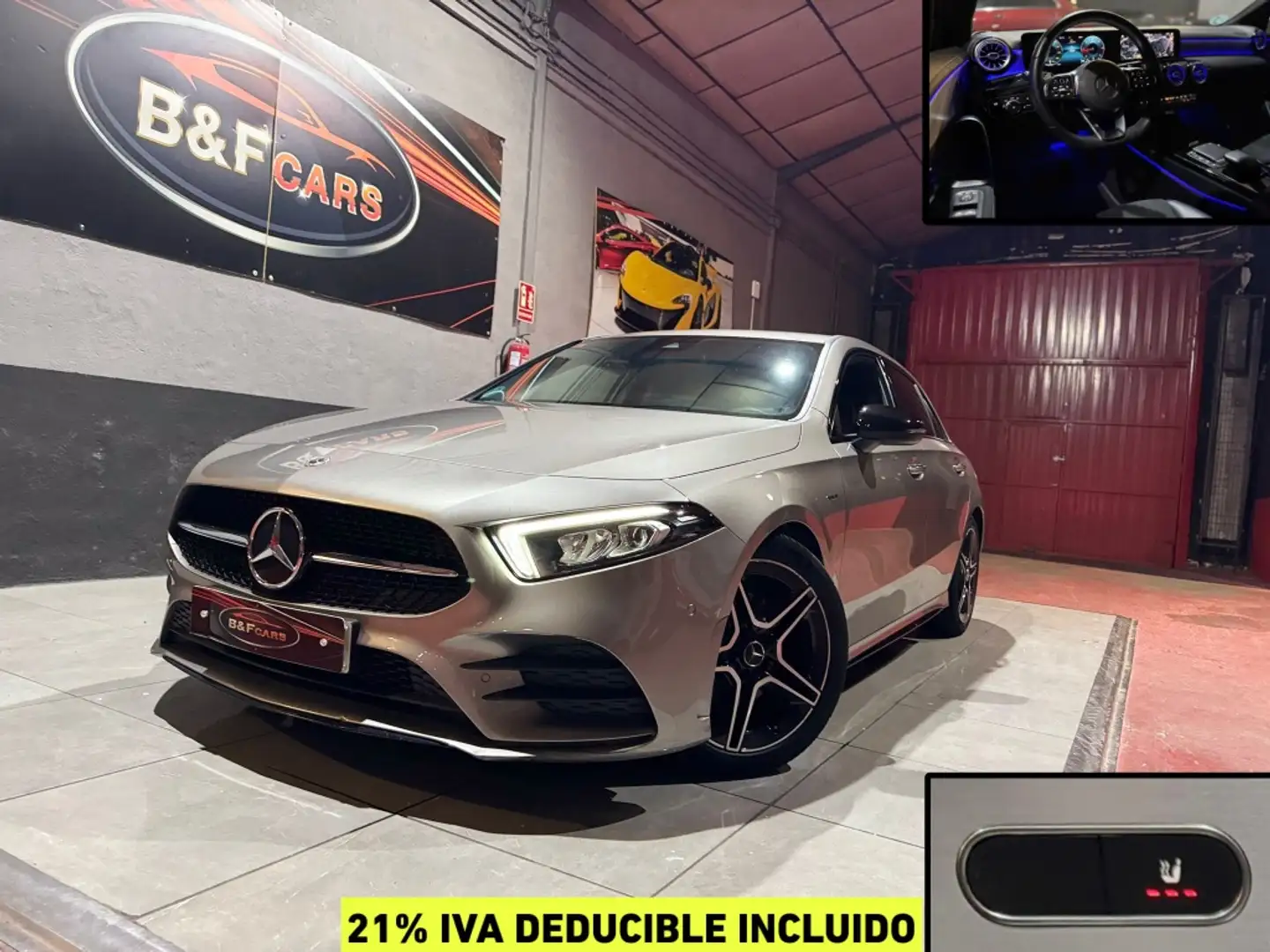 Mercedes-Benz A 180 180d 8G-DCT Beige - 1
