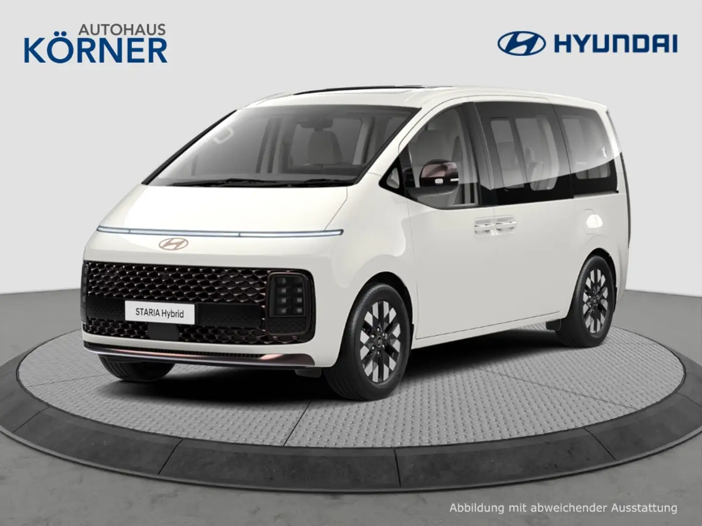 Hyundai STARIA HYBRID 1.6 T-GDI SIGNATURE PANORAMADACH 360 KAMERA Alb - 1