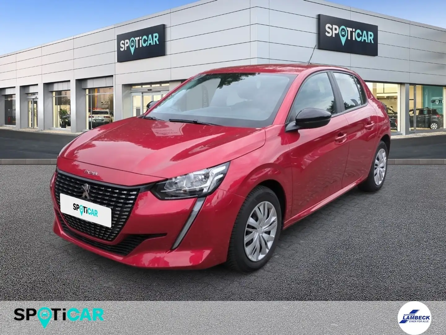Peugeot 208 Active 1.2 PureTech 75 PDC+SpurH Rot - 1