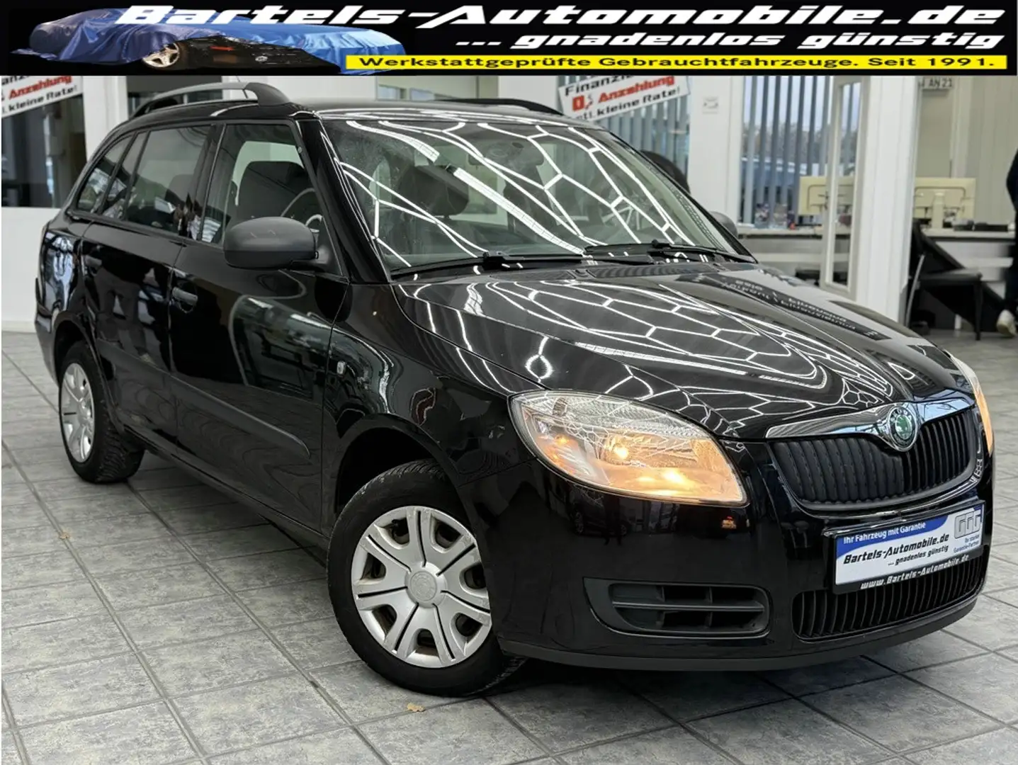 Skoda Fabia Combi 1.2 HTP Cool Edition, 2.Hand, Klima Schwarz - 1