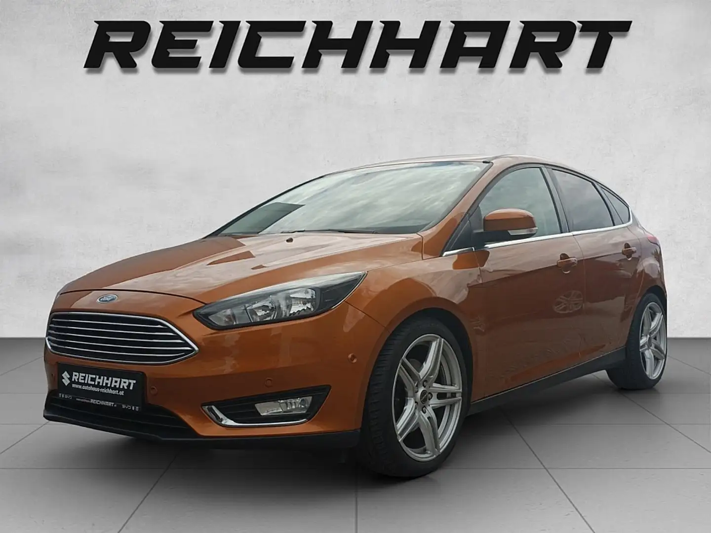 Ford Focus 1,5 EcoBoost Titanium Aut. Orange - 1