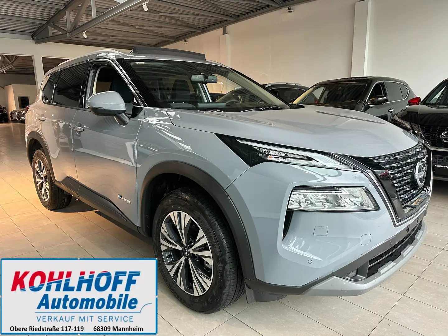 Nissan X-Trail 1.5 VC-T e-POWER N-Connecta 204PS Panorama LED 360 Gris - 1