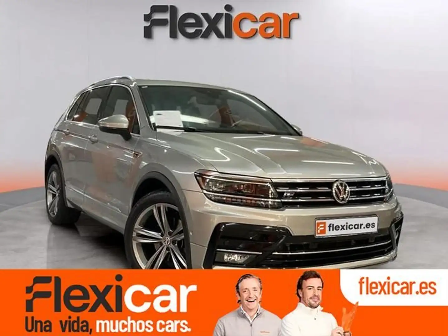 Volkswagen Tiguan 2.0TDI R-Line DSG 110kW Gris - 1
