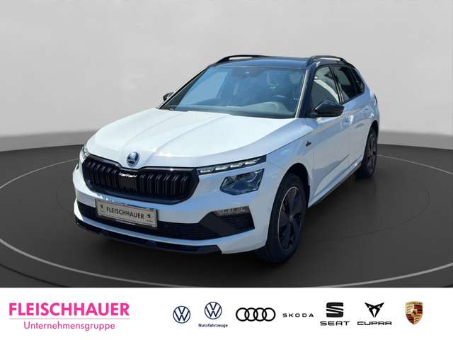 Imagine Skoda Kamiq Monte Carlo 1,5 TSI AHK-klappbar Panorama Navi Dig