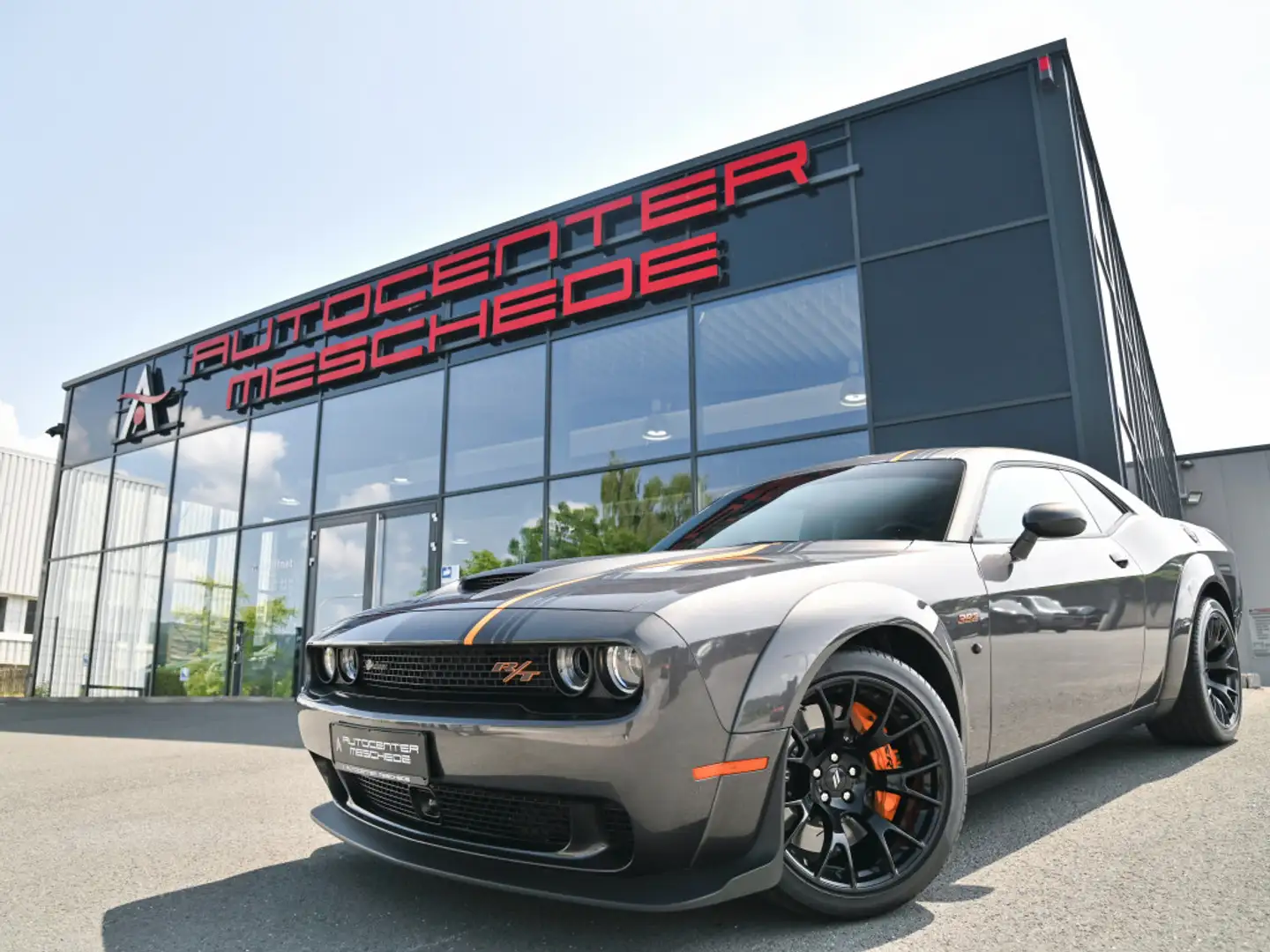 Dodge Challenger 6.4 V8 HEMI Widebody* Orange Pack !* Grijs - 1