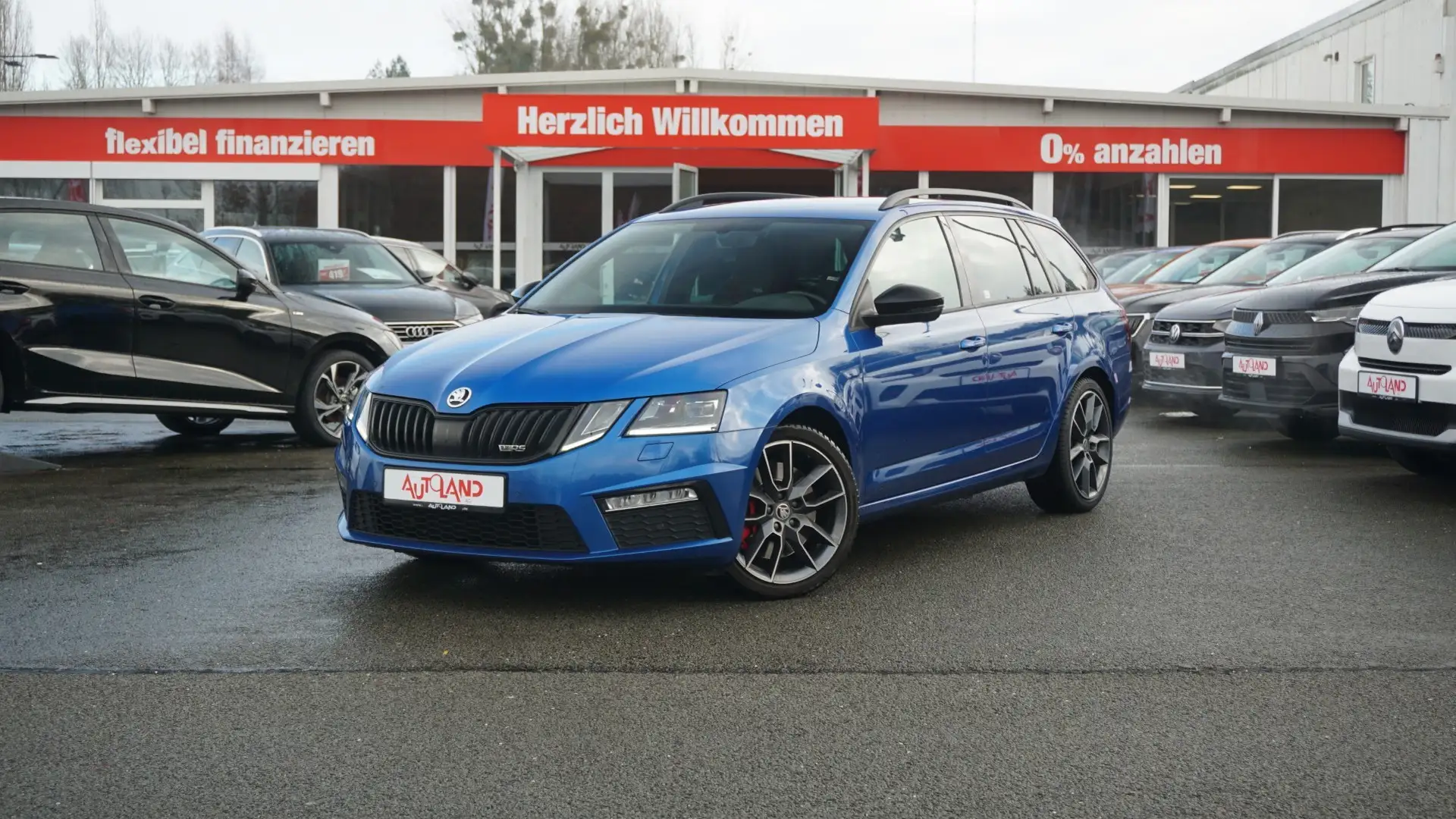 Skoda Octavia Combi 2.0 RS LED Navi Kamera ACC Keyless Kék - 2