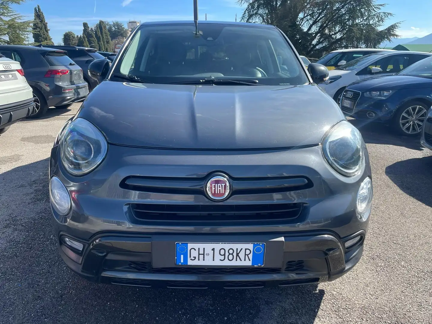 Fiat 500X 1.6 mjt Cross Plus 4x2 120cv Tetto Navi Xenon Grigio - 2