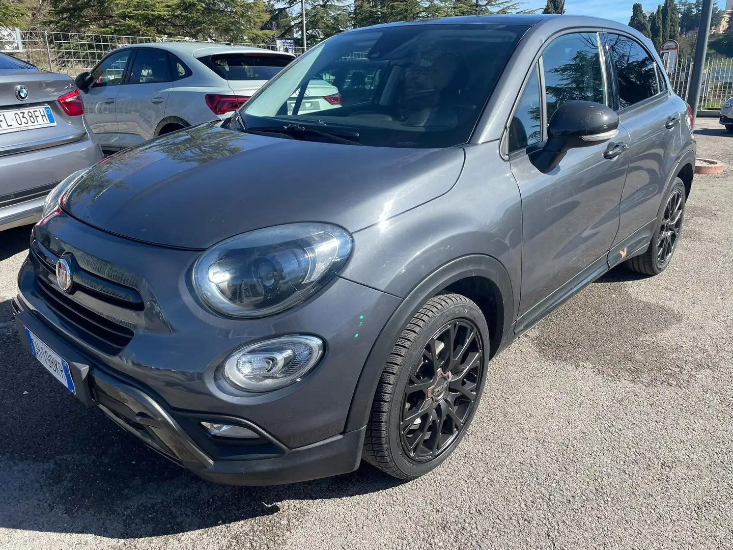 Fiat 500X 1.6 mjt Cross Plus 4x2 120cv Tetto Navi Xenon Grigio - 1