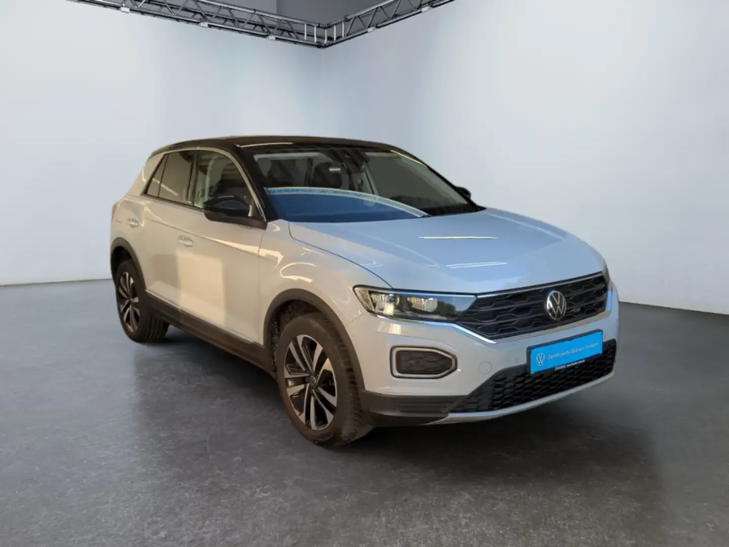Volkswagen T-Roc 2.0TDI DSG United LED Navi Rear View ACC PDC Silber - 2
