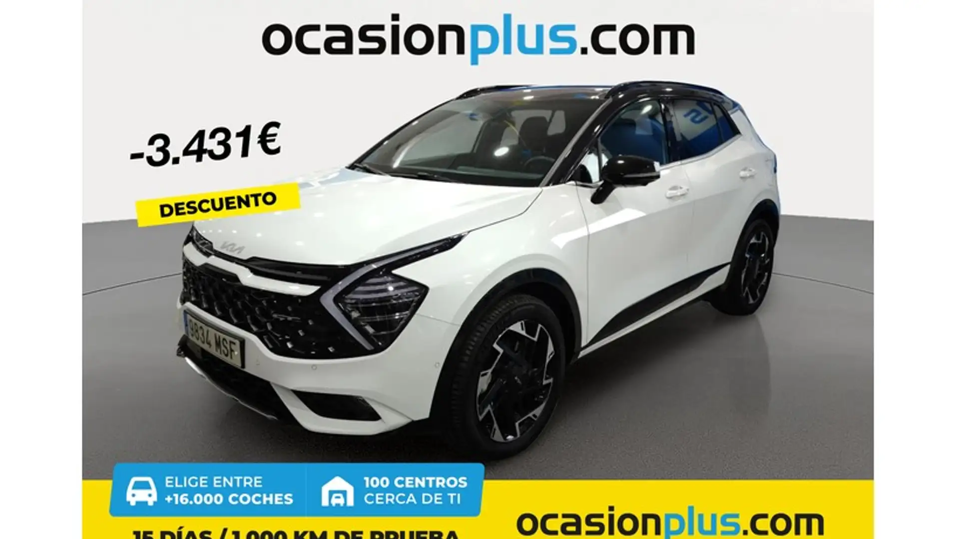 Kia Sportage 1.6 T-GDi PHEV GT-line 4x4 265 Blanco - 1