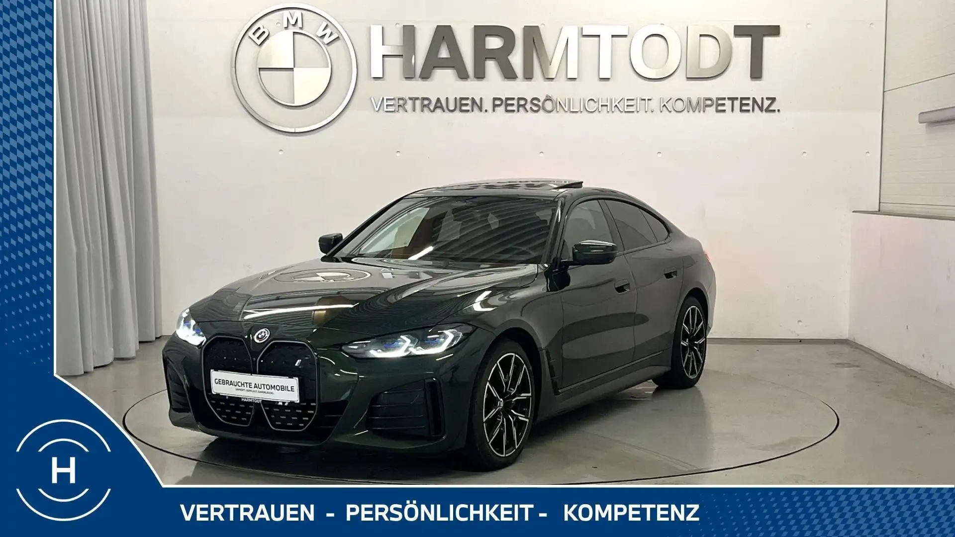 BMW i4 eDrive40 Gran Coupe *Modell M-Sport / sanremo green* Grün - 1