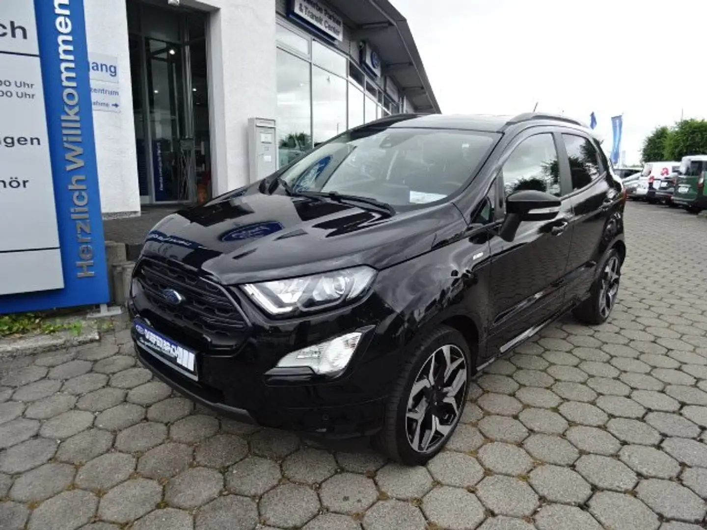 Ford EcoSport 1.0 Ecoboost ST-Line +Kamera+Navi+LED+TW+B&O Schwarz - 1