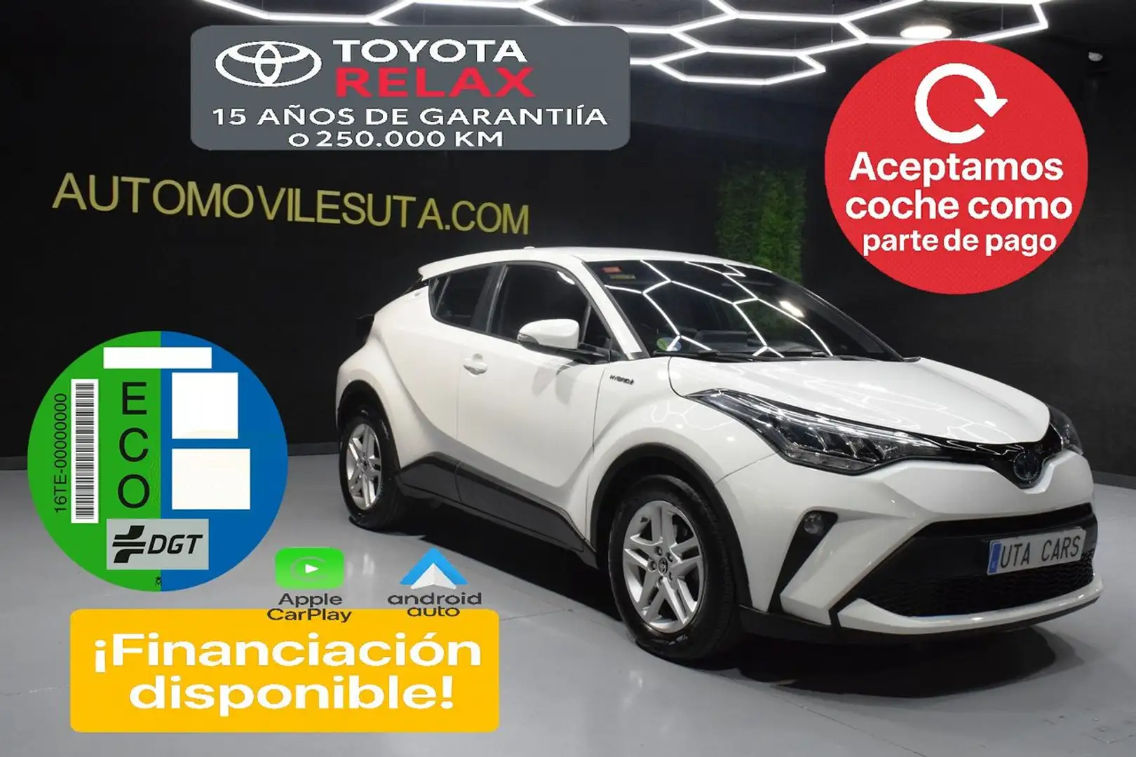 Toyota C-HR 125H Active Blanco - 1