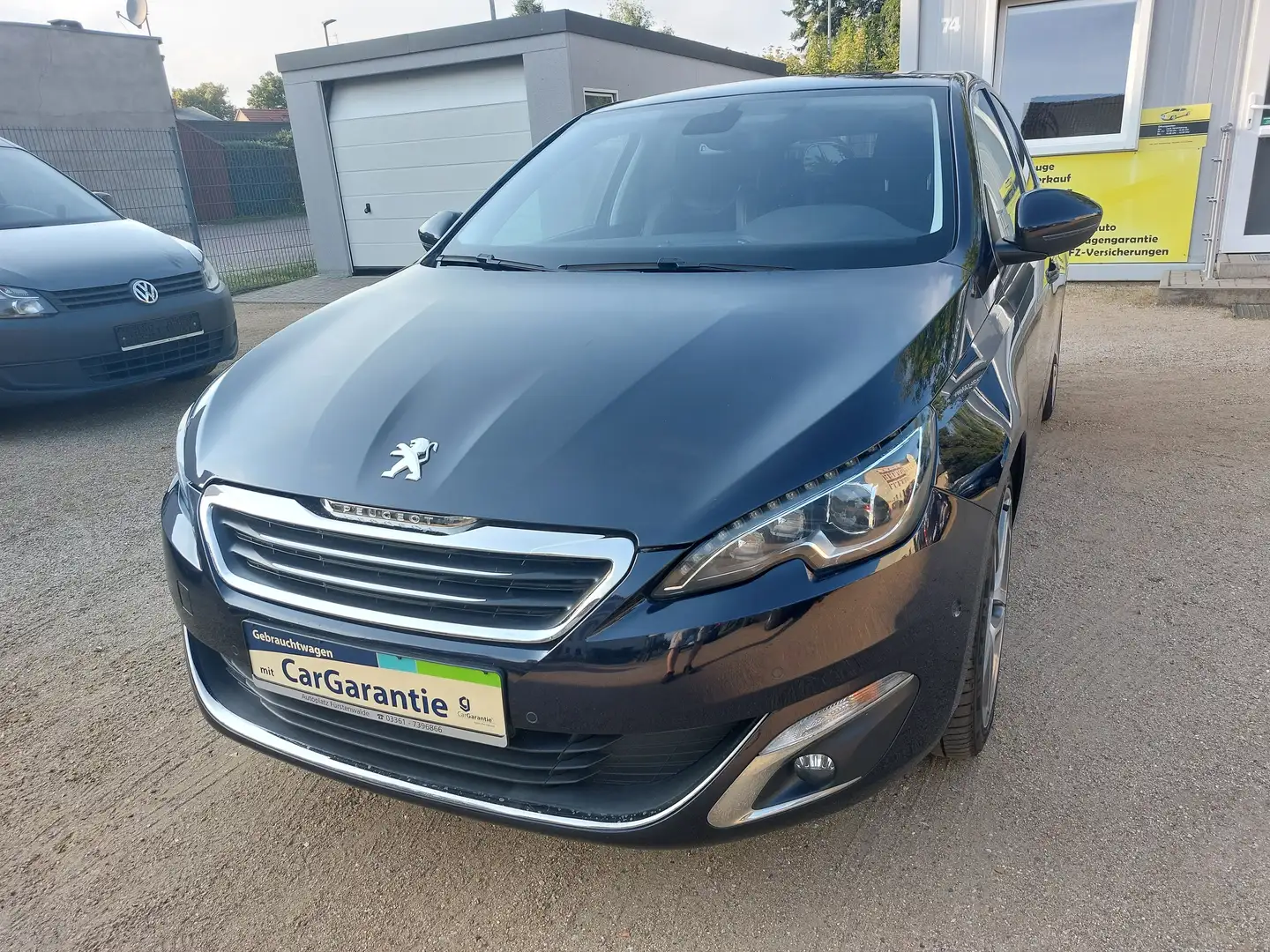 Peugeot 308 Navi, Kamera,Einparkassist.,S+W-Räder,Sitzheiz. Blau - 1