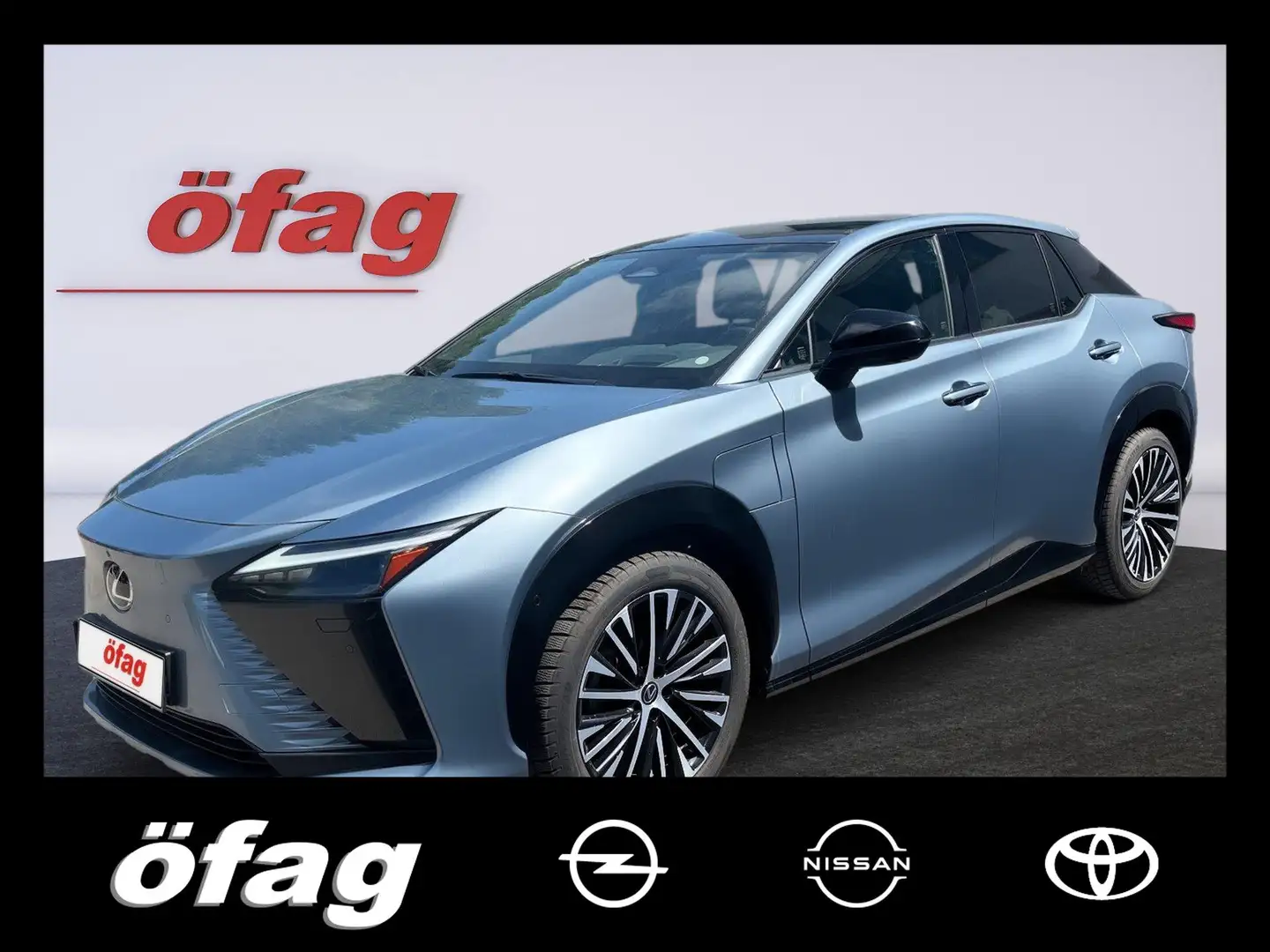 Lexus RZ 450e Luxury paket 71.4kWh Aut. SHZ+KlimaA+LM Blau - 1