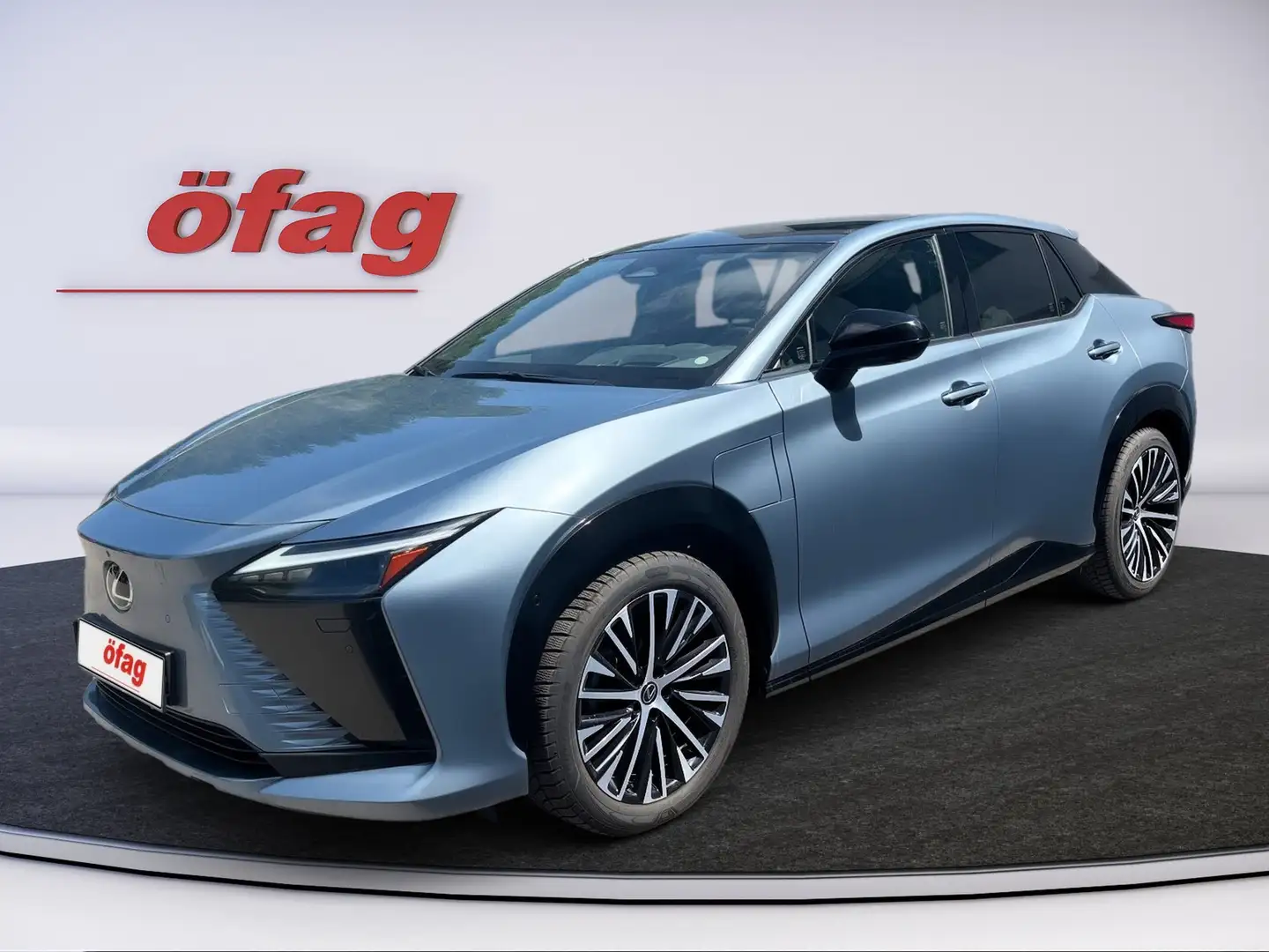 Lexus RZ 450e Luxury paket 71.4kWh Aut. SHZ+KlimaA+LM Blau - 2