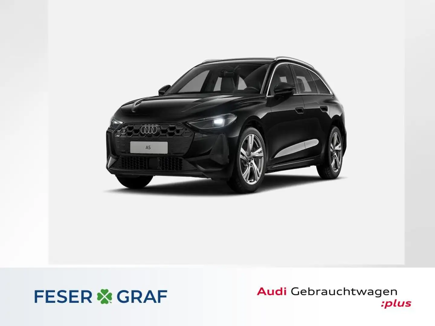 Audi A5 Avant TFSI 110 kW Leder RFK ACC PDC Schwarz - 1