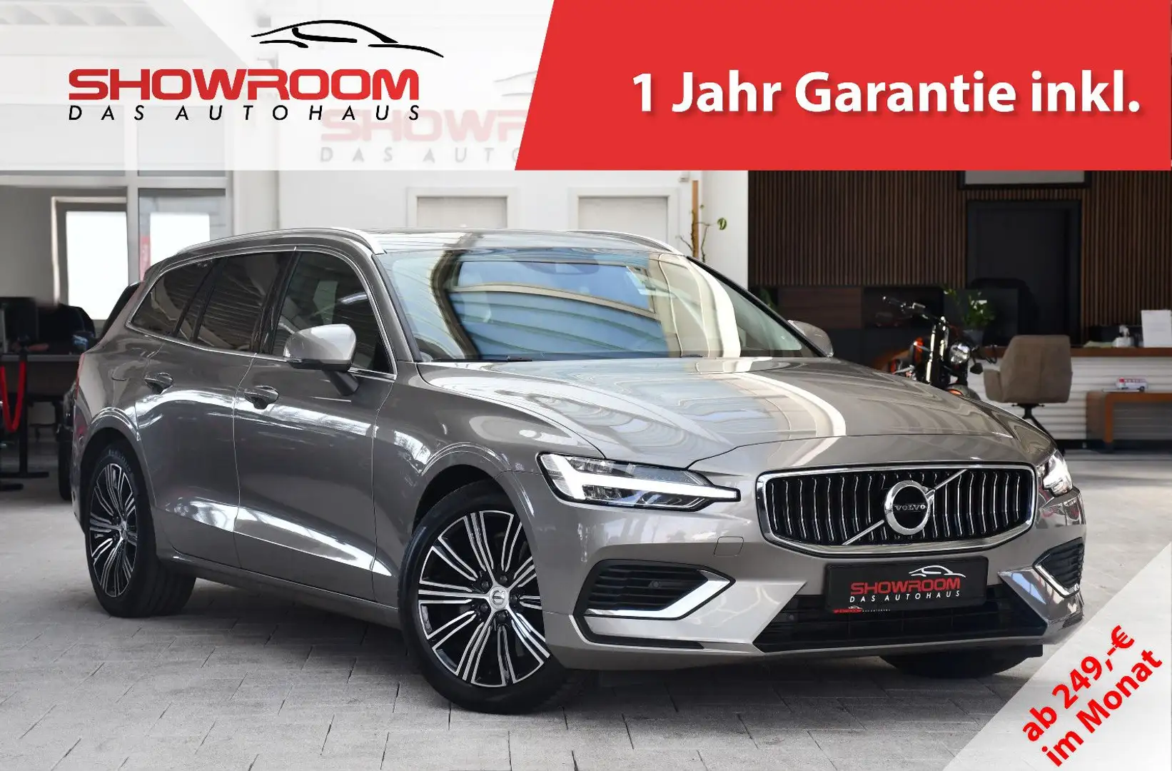 Volvo V60 Kombi Inscription Recharge Plug-In Hybrid AW Grau - 1