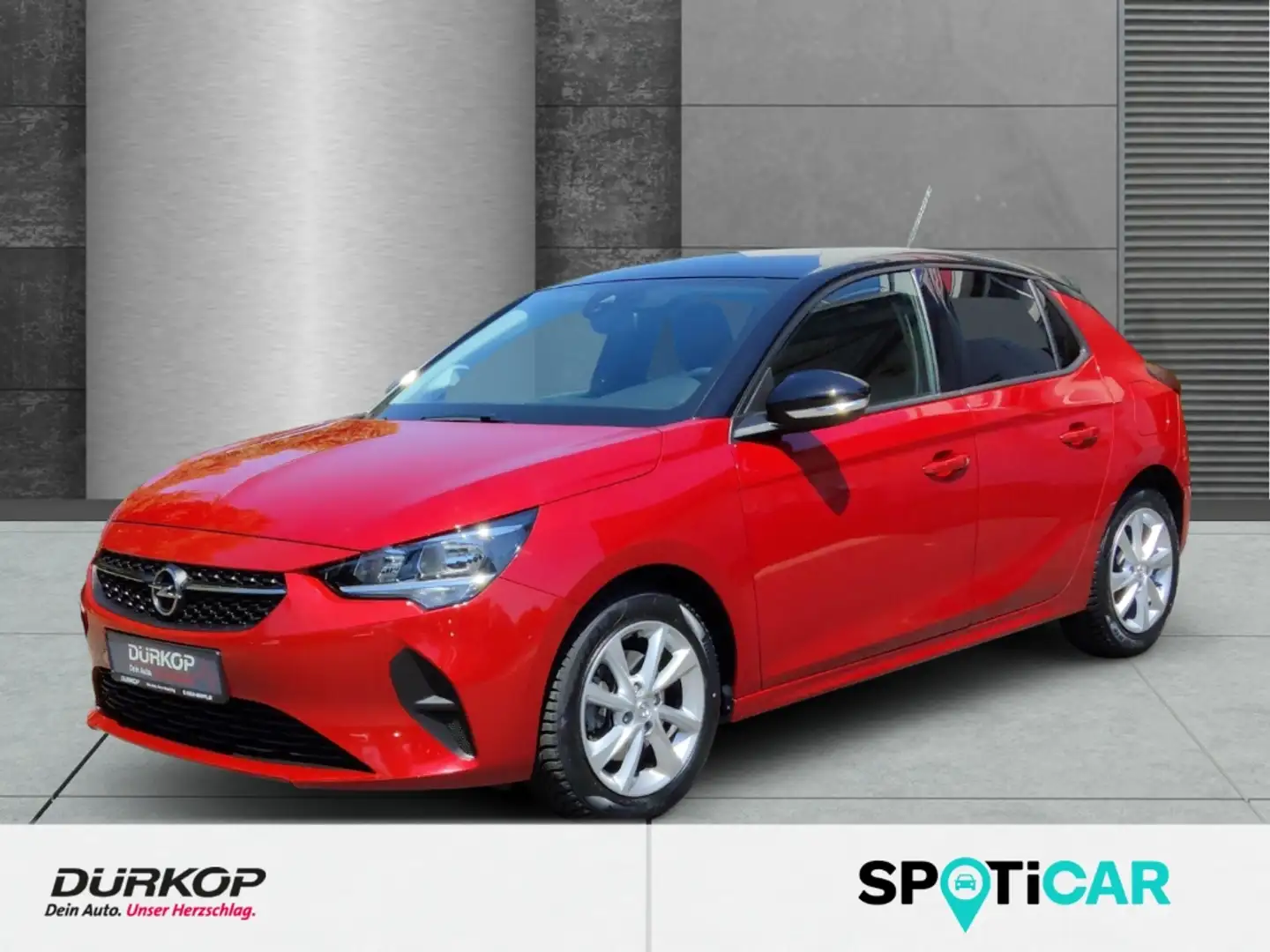Opel Corsa 1.2 Turbo Edition Sitzhzg. Klimaanlage Rot - 1