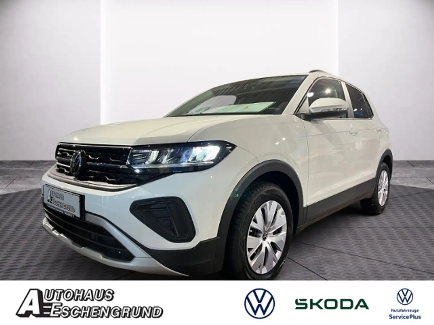 Volkswagen T-Cross 1.0 TSI  APP GJR SHZ Blanc - 1