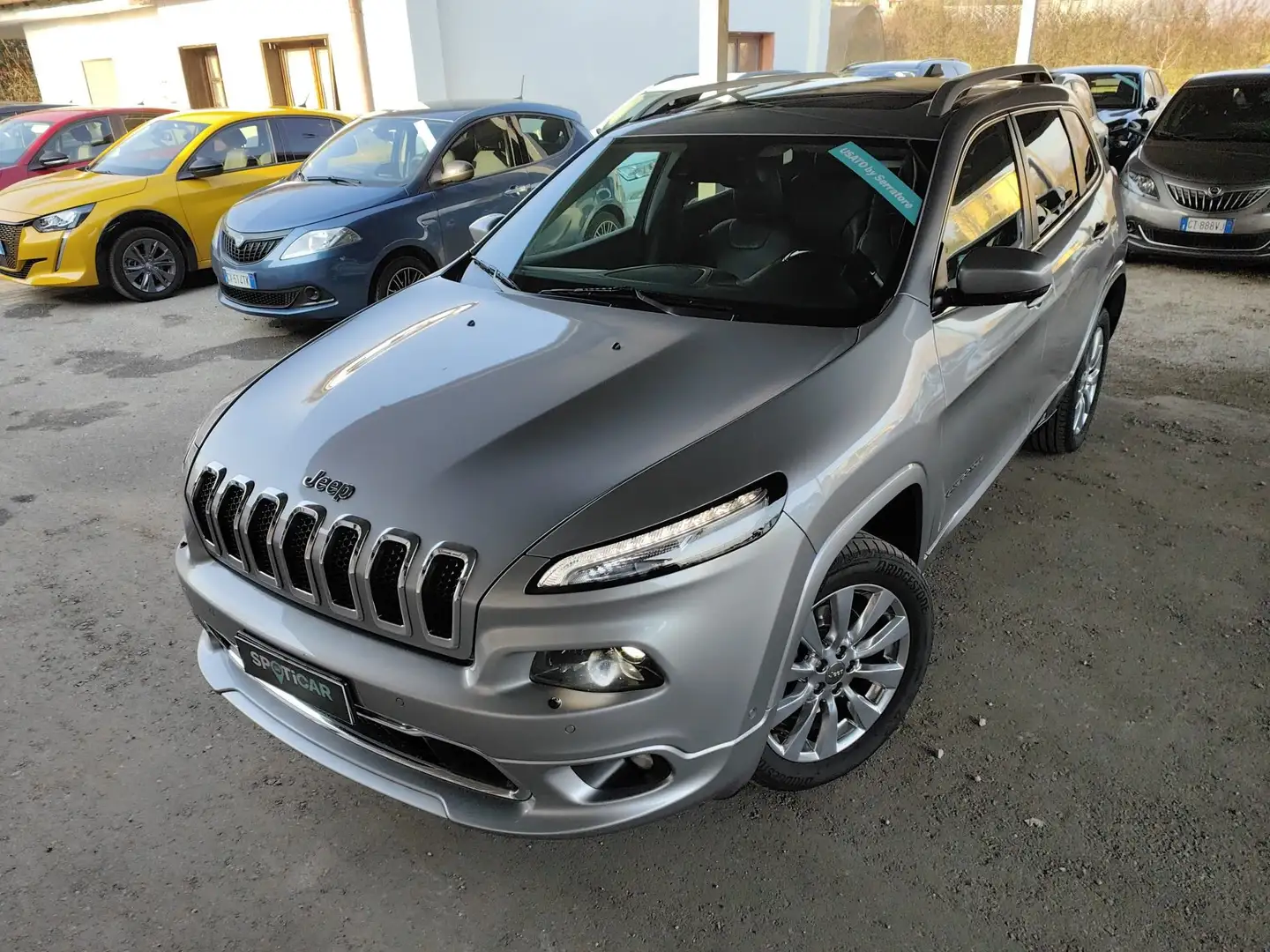 Jeep Cherokee V 2018 2.2 mjt Overland 4wd active drive II auto Argento - 1