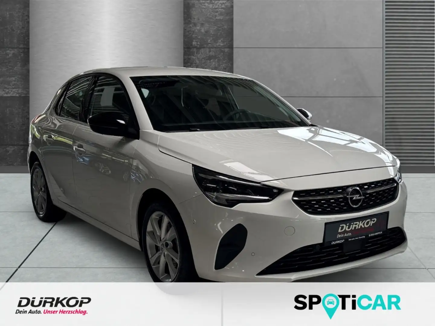 Opel Corsa Elegance PDC vorn+hinten/Sitzheizung Blanc - 1