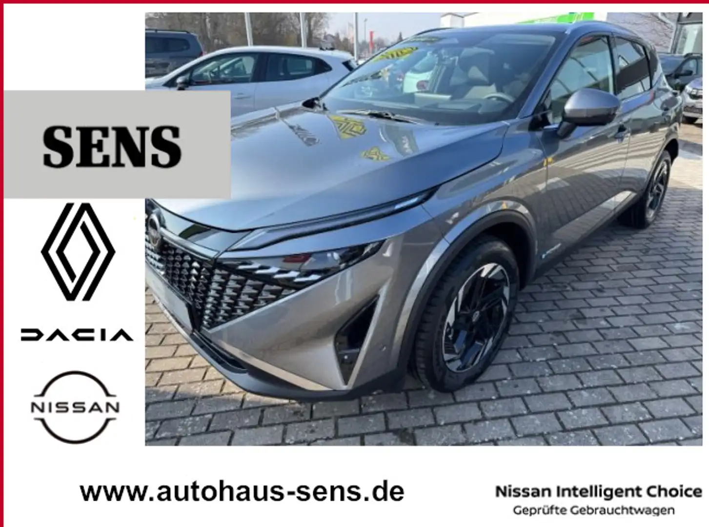 Nissan Qashqai QASHQAI 1.5 VC-T e-POWER 190 PS 4x2 N-CONNECTA Grijs - 1