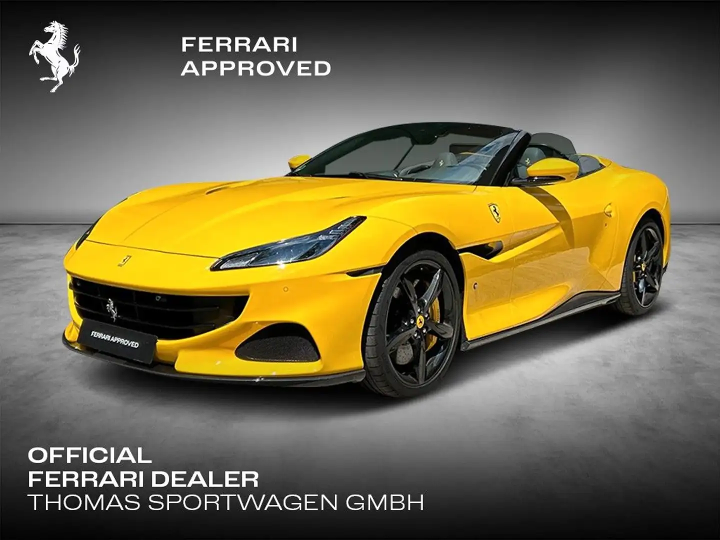 Ferrari Portofino M / 10xCarbon / Sitzbelüftung / Voll Жовтий - 1