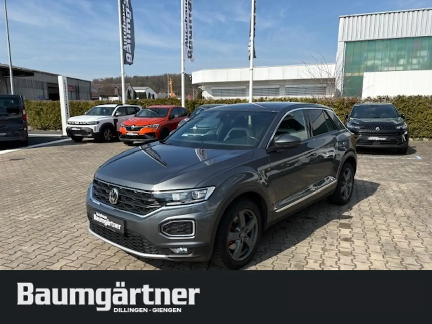 Volkswagen T-Roc Sport 1.5 TSI DSG Kamera/PDC/LED/Sitzh. Grau - 1