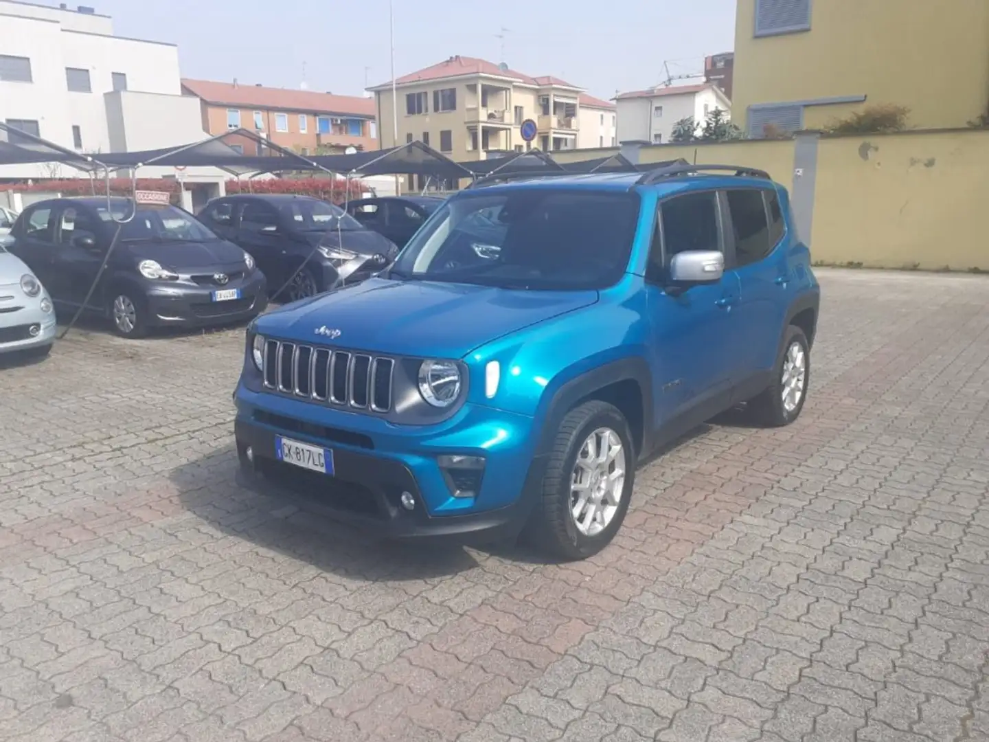 Jeep Renegade 1.3 T4 190CV PHEV 4xe AT6 Limited Bleu - 1